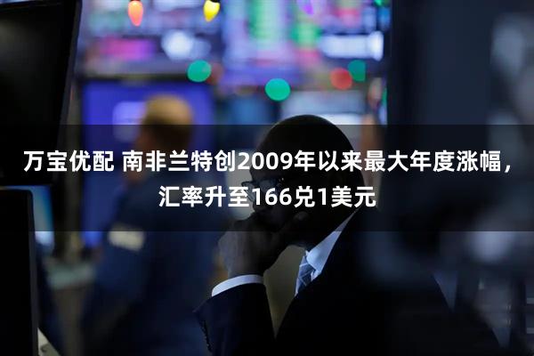 万宝优配 南非兰特创2009年以来最大年度涨幅，汇率升至166兑1美元